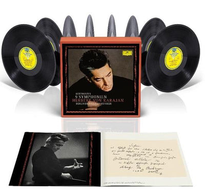 Ludwig Van Beethoven/Herbert Von Karajan/Berliner Philharmoniker - 9 Symphonies (Deluxe Edition, 8LP, 180gr, BOX)