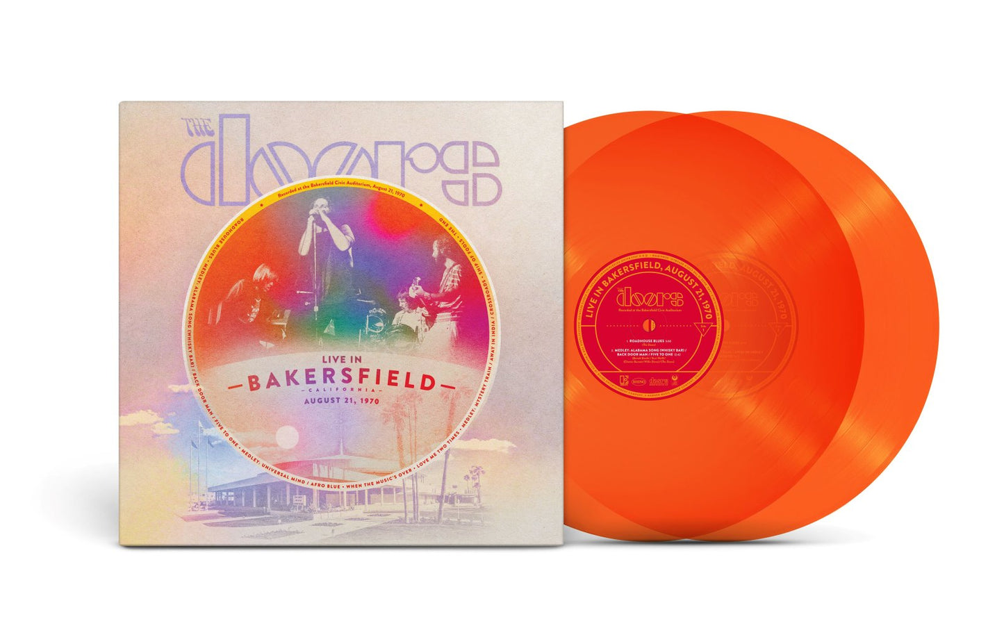Doors - Live In Bakersfield (RSD 2023, 2LP, Orange, Numbered, 180gr)