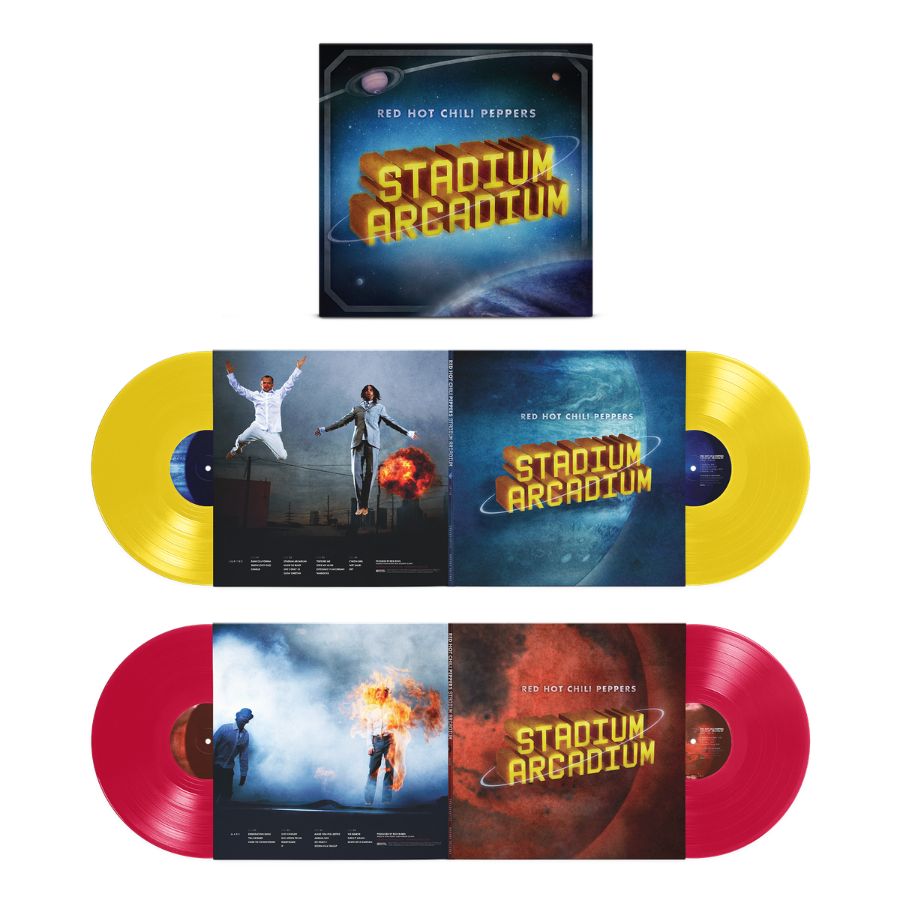 Red Hot Chili Peppers - Stadium Arcadium (4LP, 20Th Ann, Red Yellow, BOX)