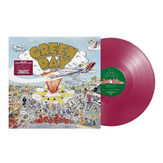 Green Day - Dookie (LTD, Raspberry, 180gr)