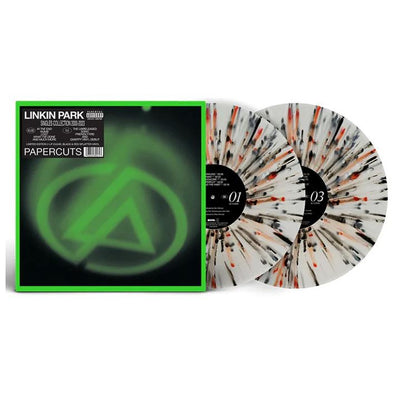 Linkin Park - Papercuts Singles Collection (2LP, Clear with Black & Red Splatter, LTD, 180gr)