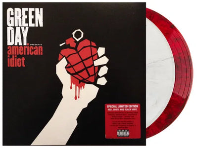 Green Day - American Idiot (2LP, LTD, Red & White With Black Swirl, 180gr)