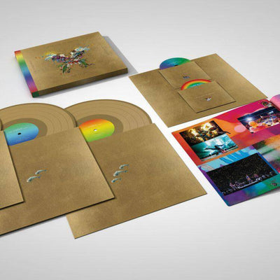 Coldplay - Live In Buenos Aires / Live In São Paulo / A Head Full Of Dreams (3LP, Gold, 2xDVD, 180gr, BOX)