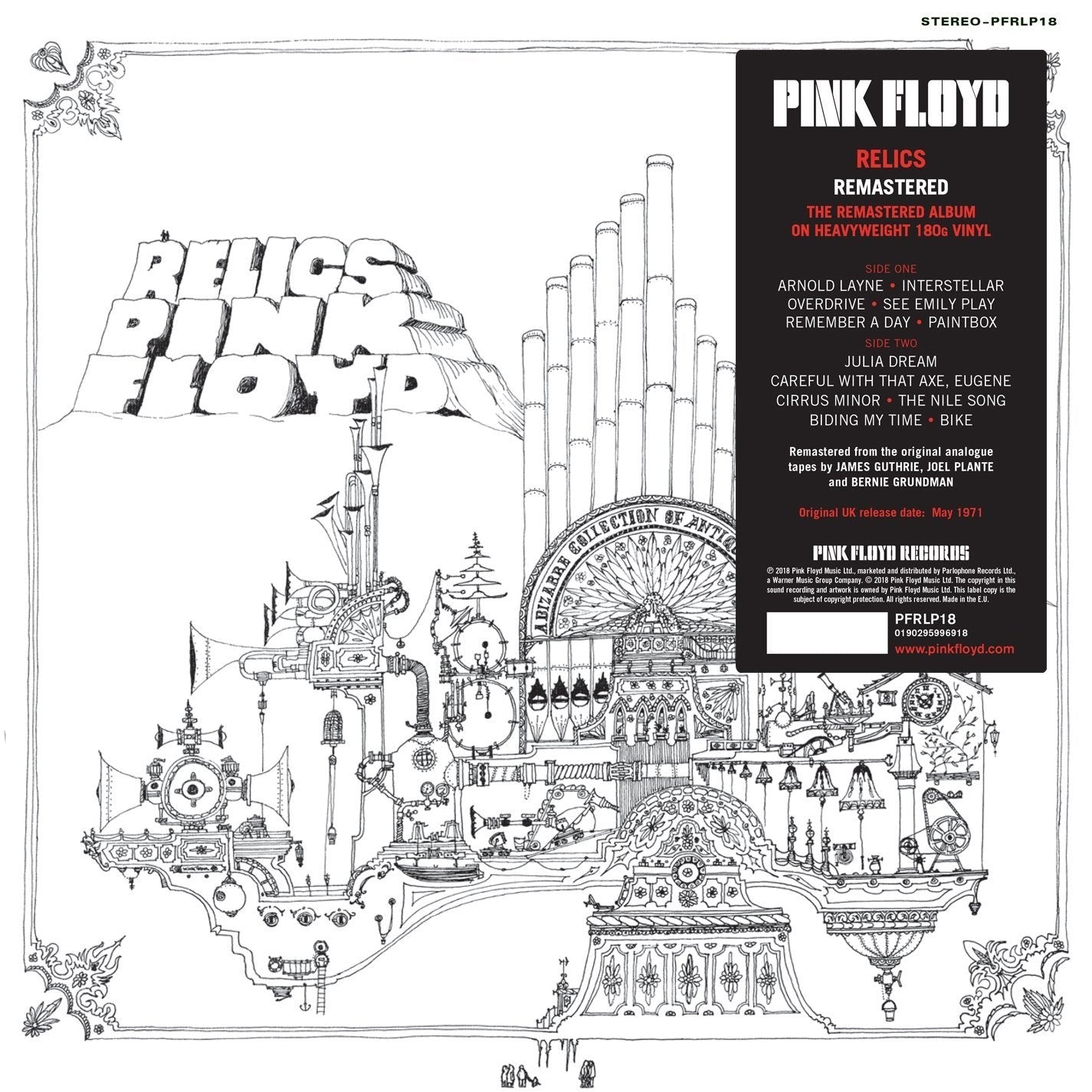 Pink Floyd - Relics (2018, 180gr)