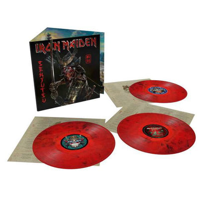 Iron Maiden - Senjutsu (LTD, Red Black Marbled, 3LP, 180gr)
