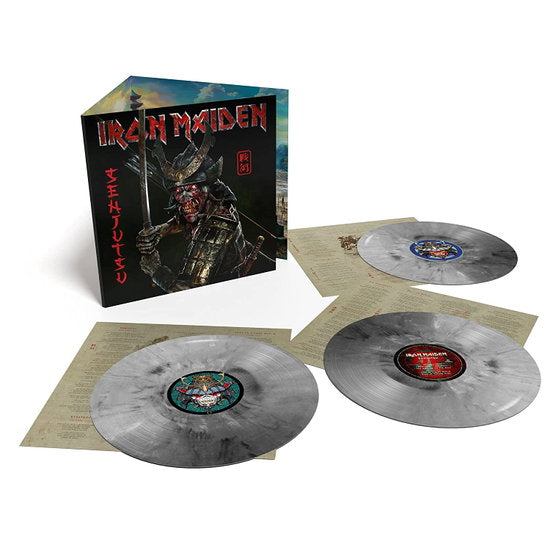 Iron Maiden - Senjutsu (3LP, Silver Black Marbled, 180gr)