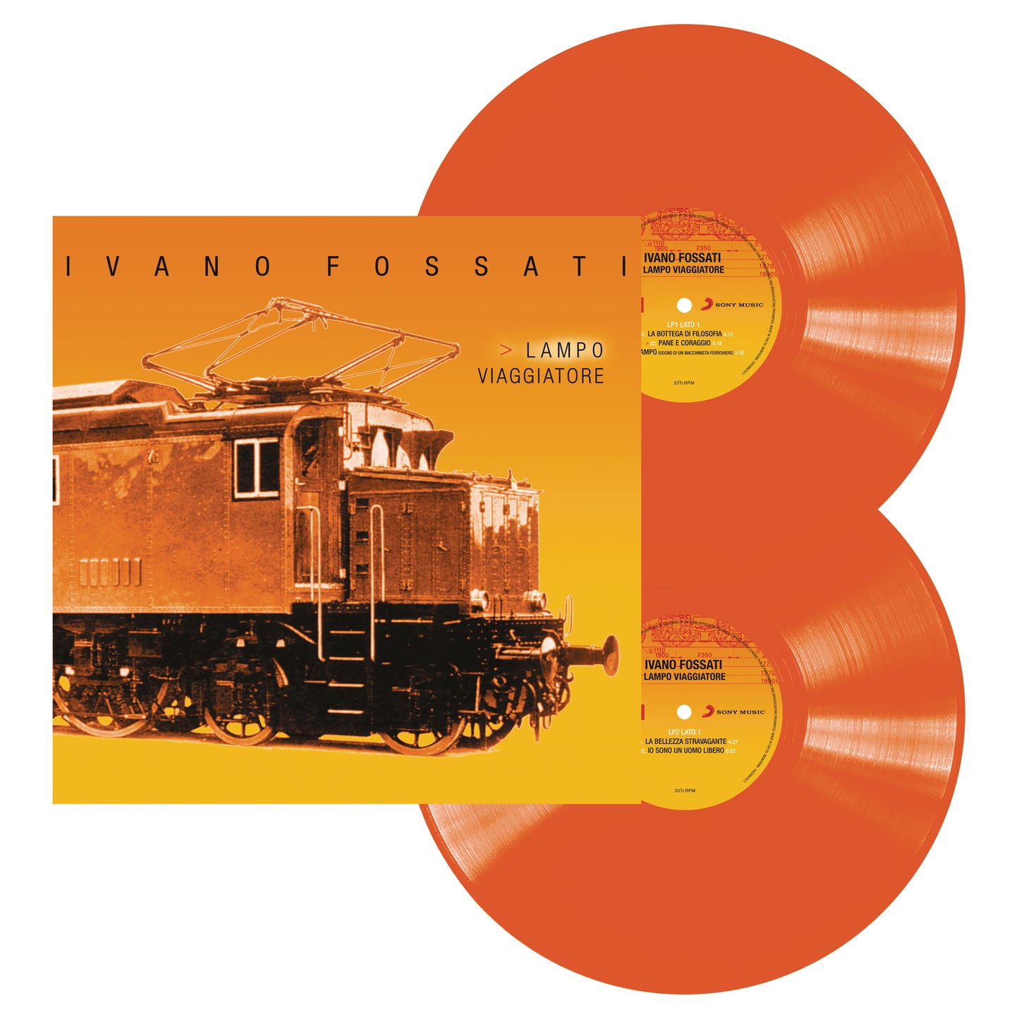 Ivano Fossati - Lampo Viaggiatore (LTD, Arancione, 2LP, 180gr)