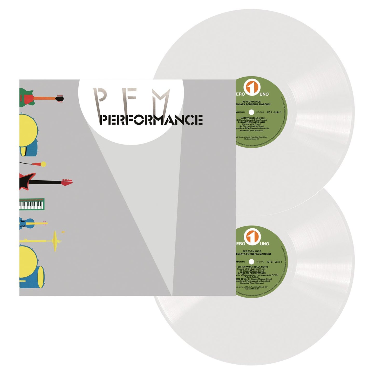 Premiata Forneria Marconi - Performance (LTD, Trasparente, Numerato, 2LP, 180gr)