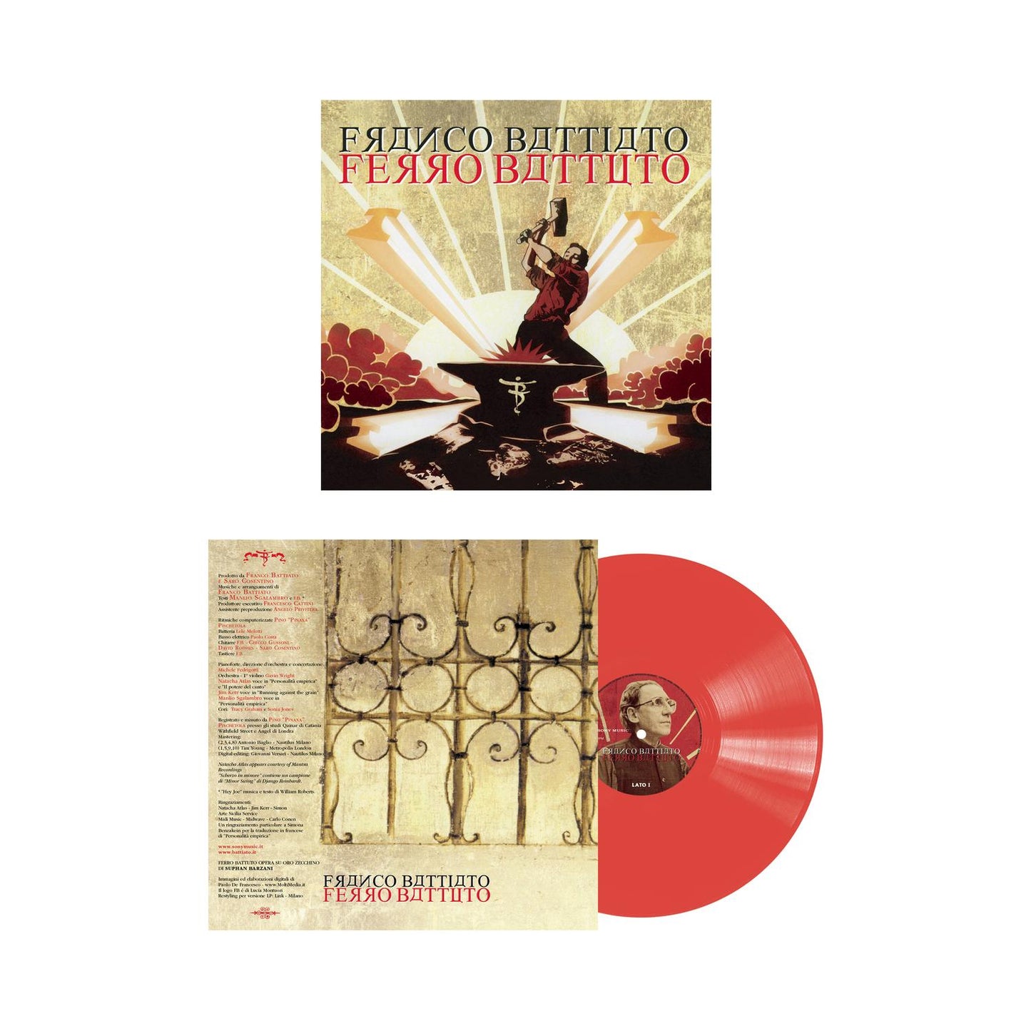 Franco Battiato - Ferro Battuto (Rosso, 180gr)