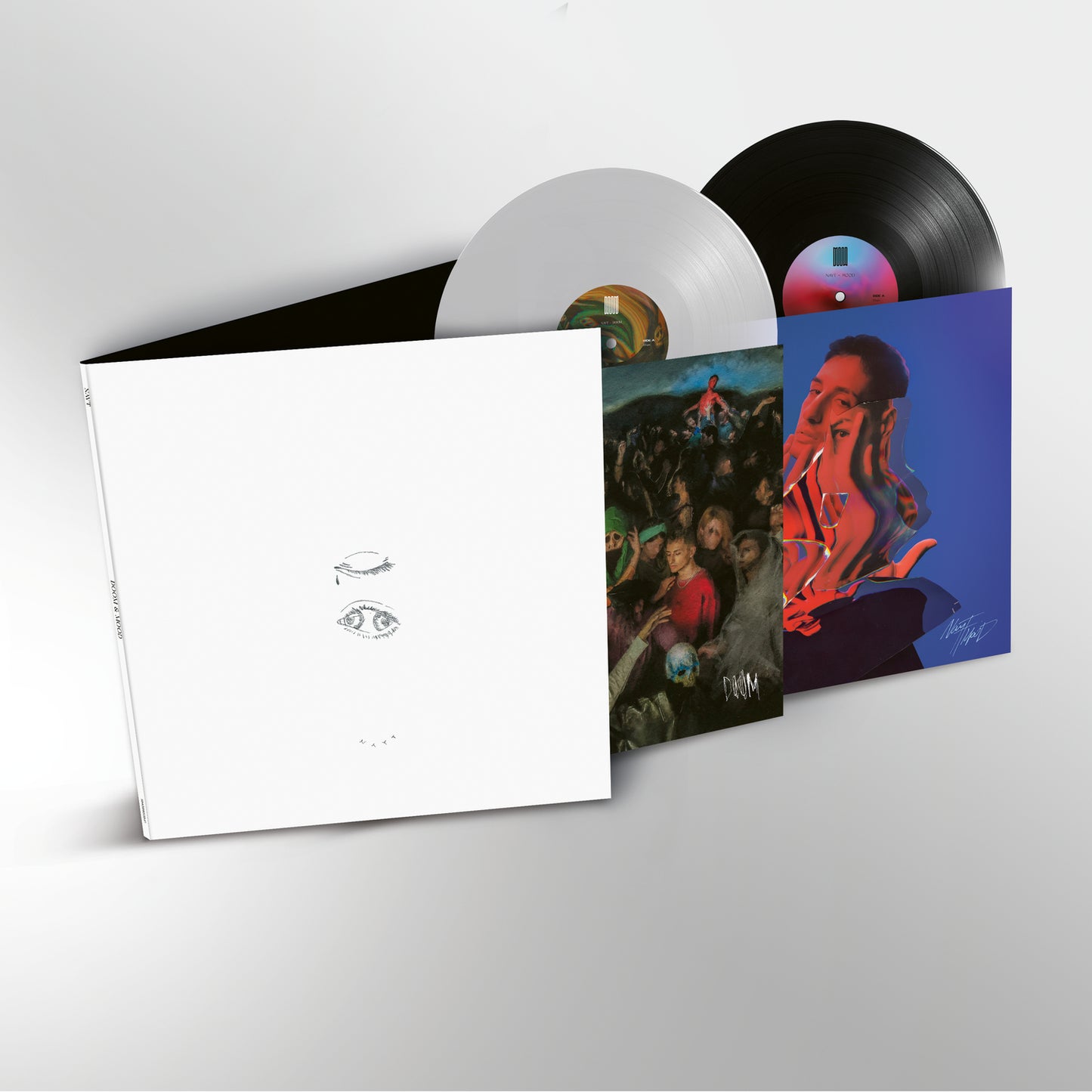 Nayt - Doom & Mood (2LP, Bianco Nero, 180gr)