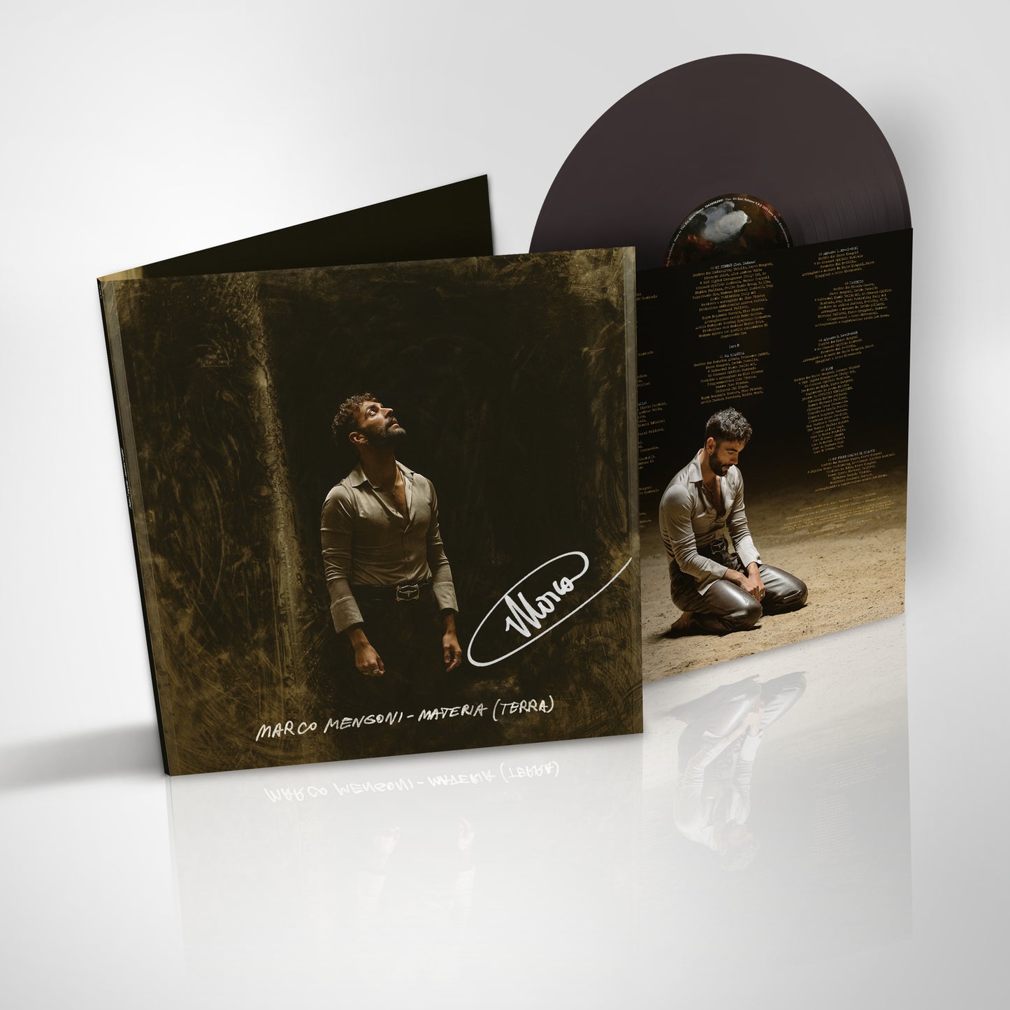 Marco Mengoni - Materia (Terra, Viola, Autografato, 180gr)