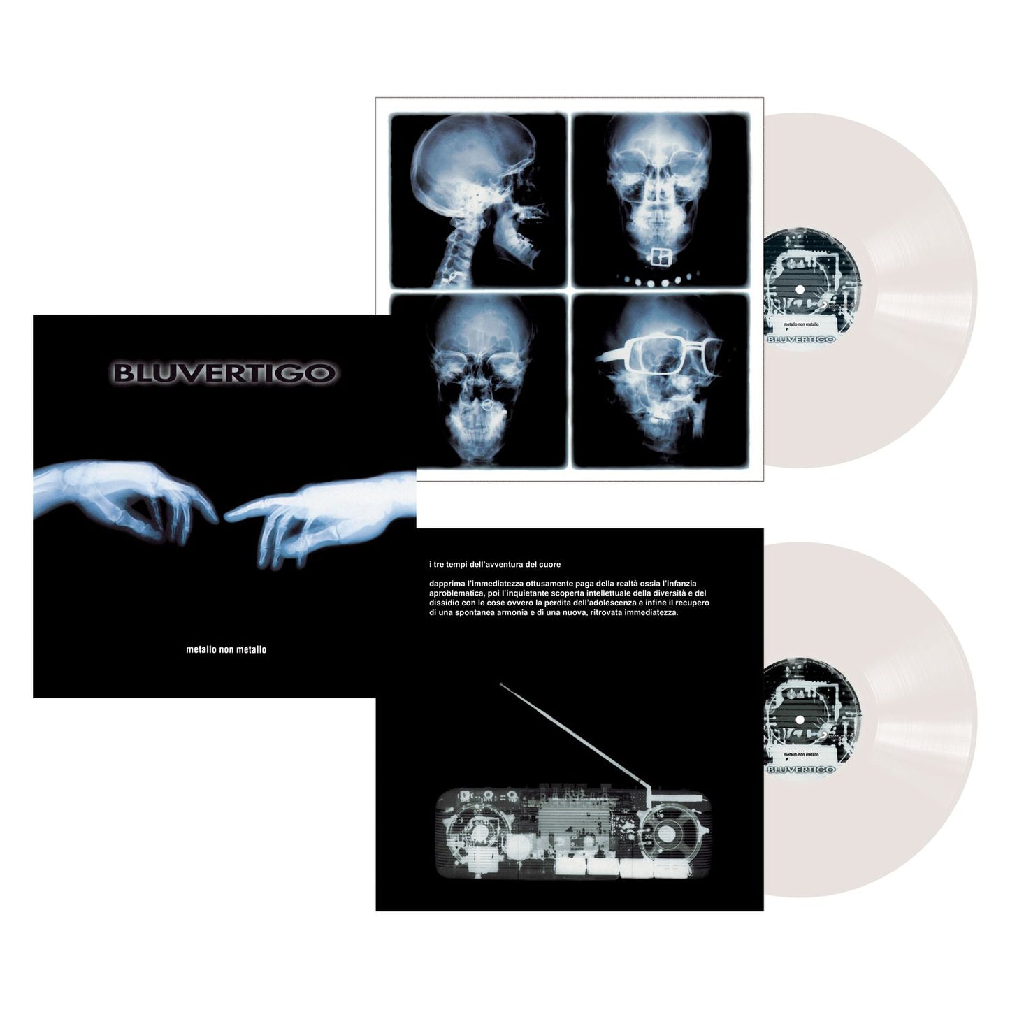 Bluvertigo - Metallo Non Metallo (LTD, Bianco, Numerato, 180gr)