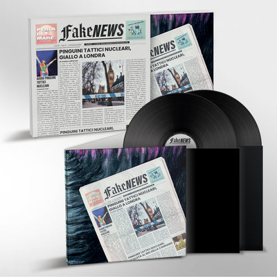 Pinguini Tattici Nucleari - Fake News – Rip (Nero, 2LP, 180gr)