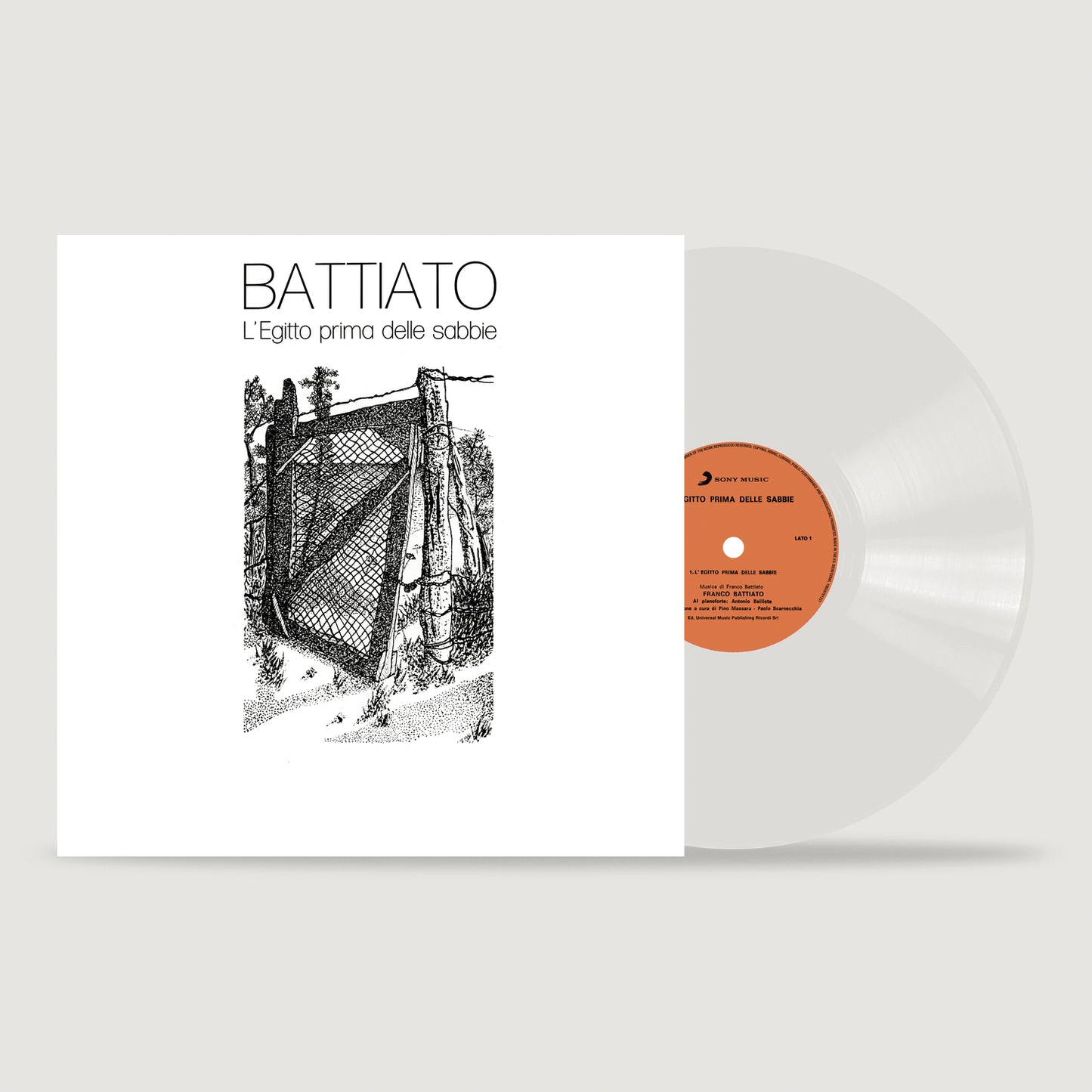Franco Battiato - L'Egitto Prima Delle Sabbie (Bianco, 180gr)
