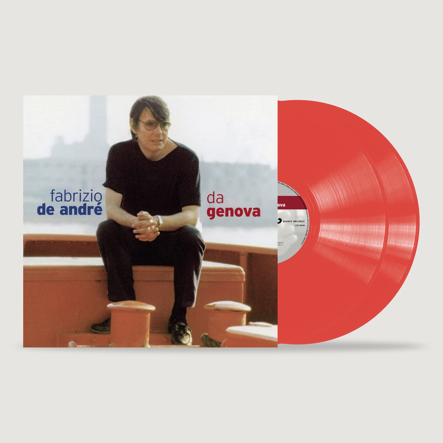Fabrizio De Andrè - Da Genova (Rosso, 180gr)