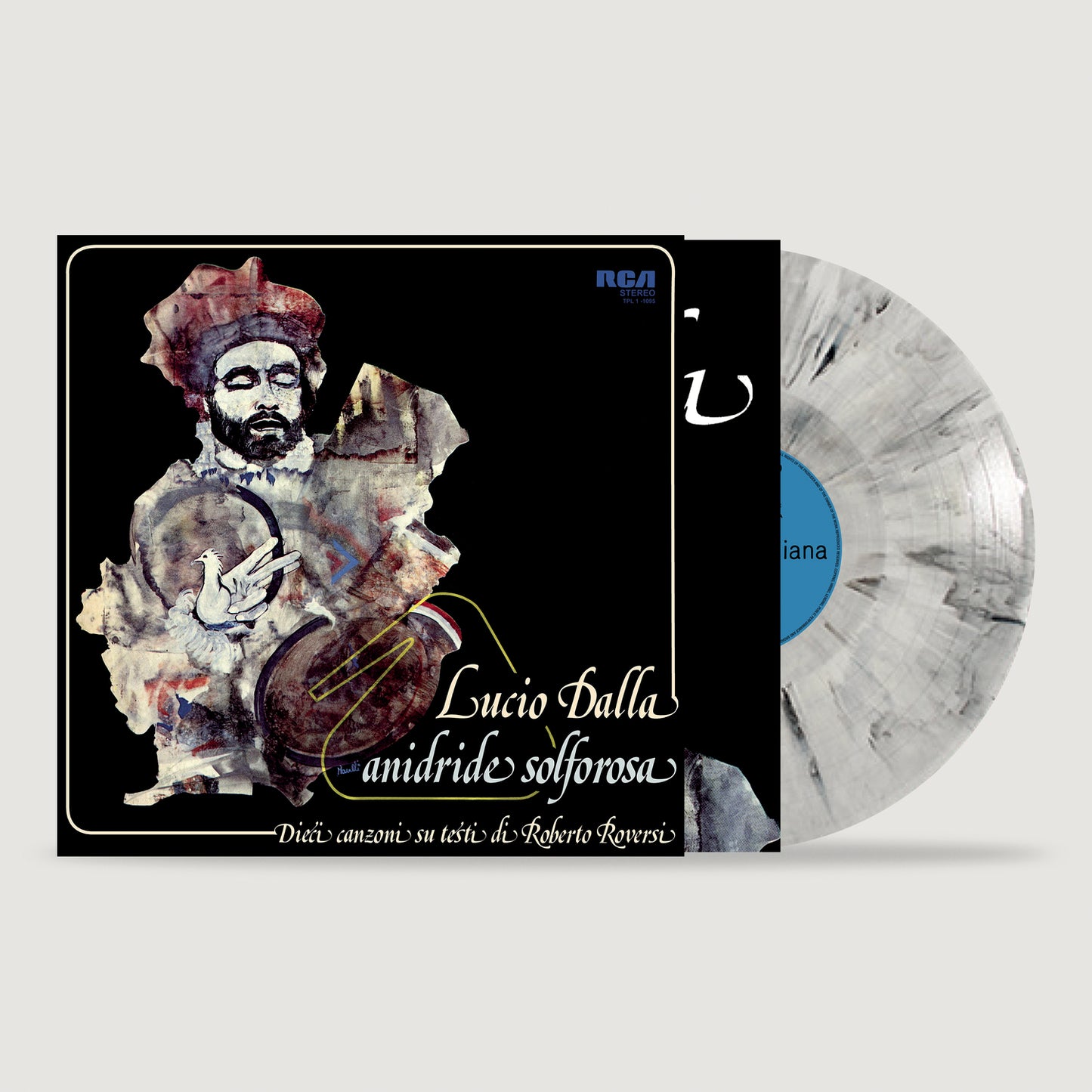 Lucio Dalla - Anidride Solforosa (Marmorizzato Bianco Nero, 180gr)