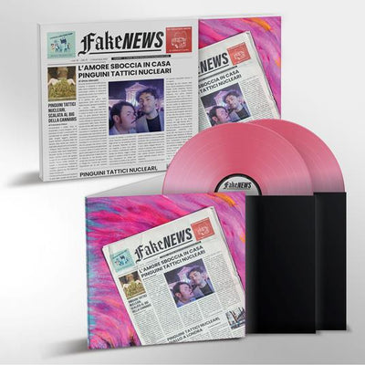 Pinguini Tattici Nucleari - Fake News – Love Story (Rosa, 2LP, 180gr)