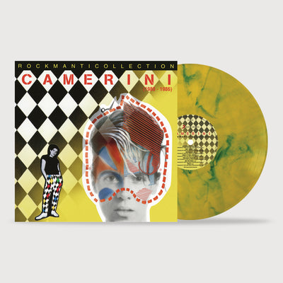 Alberto Camerini - Rockmanticollection (1980-1986, Marmorizzato Giallo Blu, 180gr)