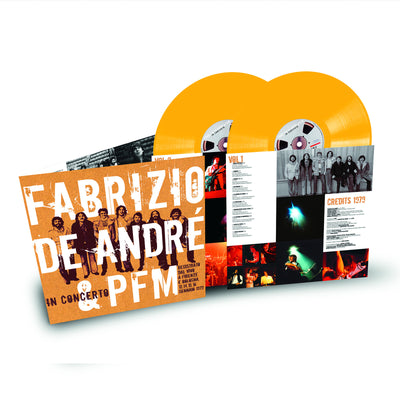 Fabrizio De Andrè/P.F.M. - De Andrè Fabrizio In Concerto (Giallo, 180gr)