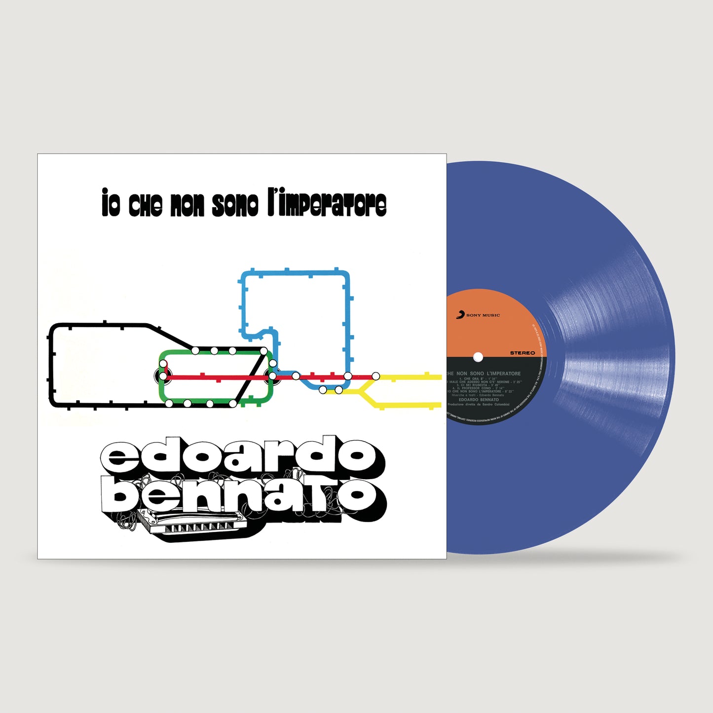 Edoardo Bennato - Io Che Non Sono L'Imperatore (LTD, Blu, Numerato, 180gr)