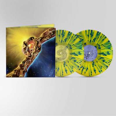 Tedua - La Divina Commedia (Artwork Inferno, Splatter Giallo Blu, 2LP, 180gr)
