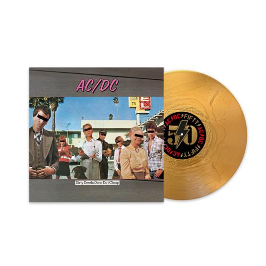 AC/DC - Dirty Deeds Done Dirt Cheap (Gold, LTD, 50Th Ann, 180gr)