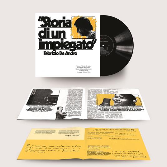 Fabrizio De Andrè - Storia Di Un Impiegato (LP, Libretto, 180gr)