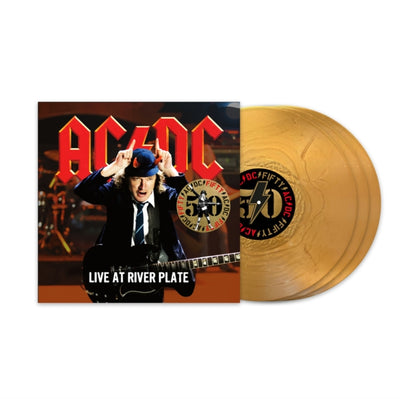 AC/DC - Live At River Plate (3LP, Gold, LTD, 50Th Ann, 180gr)