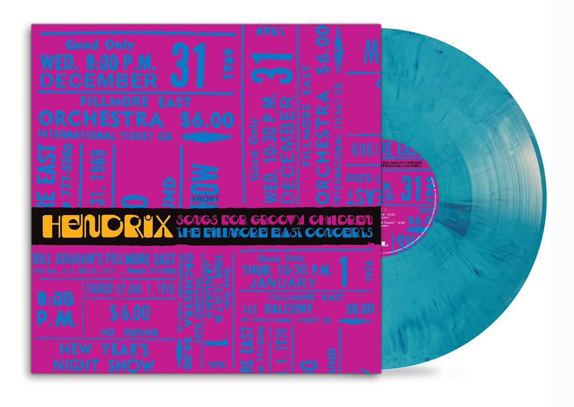 Jimi Hendrix - Songs For Groovy Children (RSD 2024, Blue Violet, LTD, 180gr)