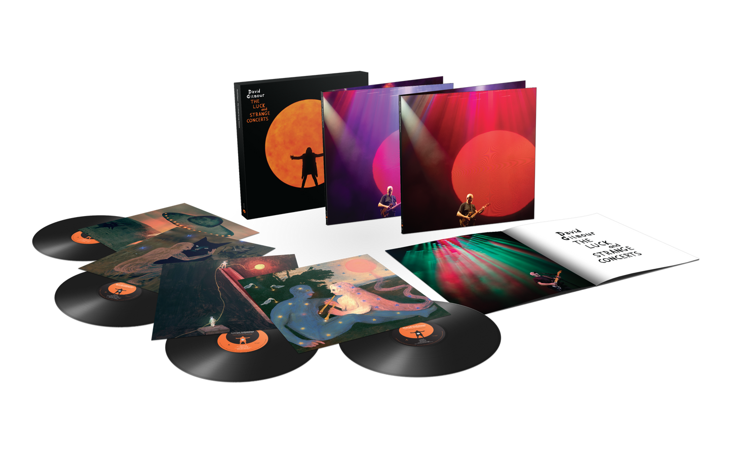 David Gilmour - Luck And Strange Concerts (Live, 4LP, 180gr, BOX)
