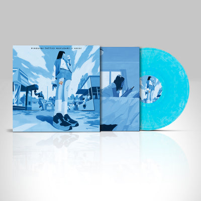 Pinguini Tattici Nucleari - Ahia! (Azzurro Marmorizzato, Alternative Cover, 180gr)