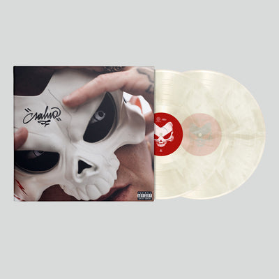 Salmo - Hellvisback 10 Years Later (Marmorizzato Bianco, Autografato, 180gr)