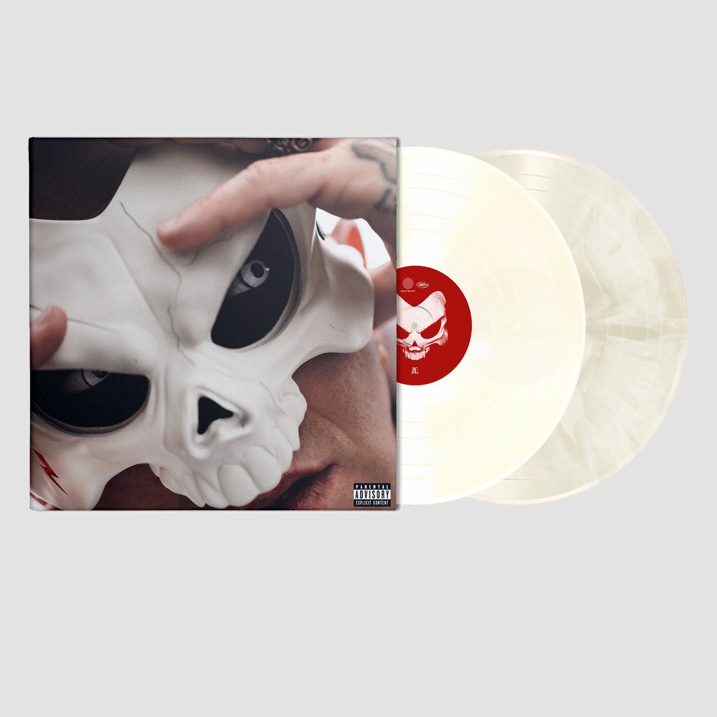 Salmo - Hellvisback 10 Years Later (Marmorizzato Bianco, 180gr)