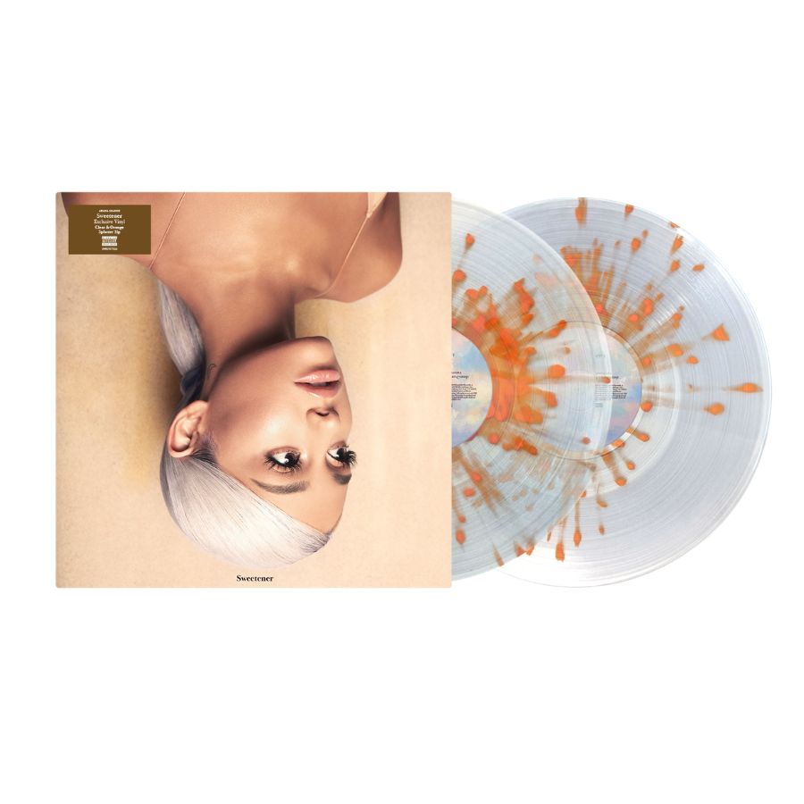 Ariana Grande - Sweetener (2LP, LTD, Clear Orange Splatter, 180gr)