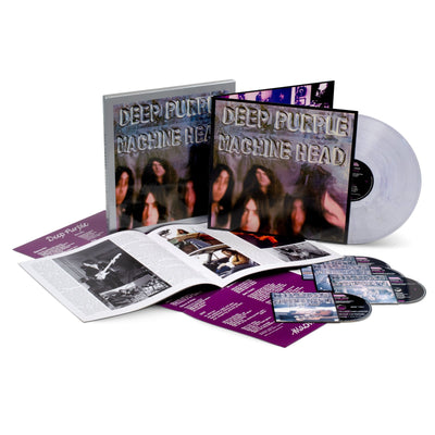 Deep Purple - Machine Head (LP, Purple Smoke, 3CD, Blu-Ray, 50Th ann, 180gr, BOX)