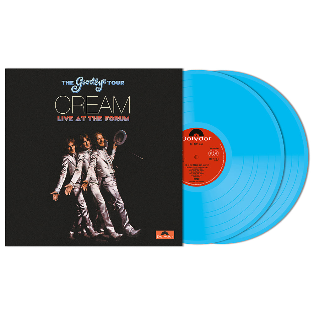 Cream - The Goodbye Tour: Live At The Forum 1968 (2LP, Blue Transparent, 180gr)