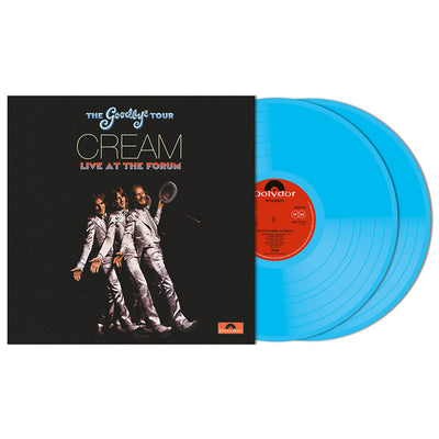 Cream - The Goodbye Tour: Live At The Forum 1968 (2LP, Blue Transparent, 180gr)