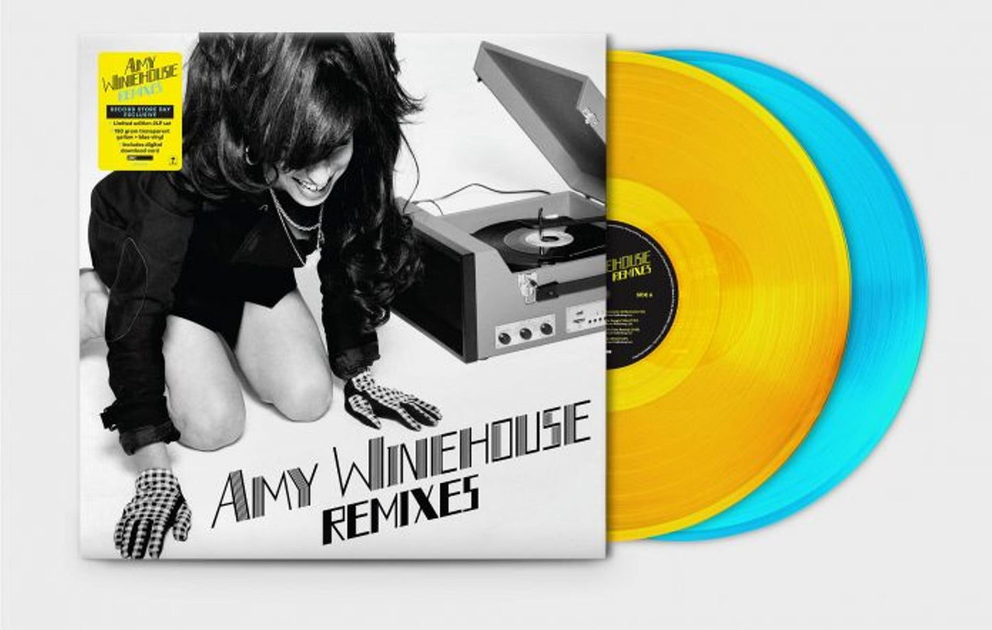 Amy Winehouse - Remixes (RSD 2021, Yellow Blue Translucent LTD, 180gr)