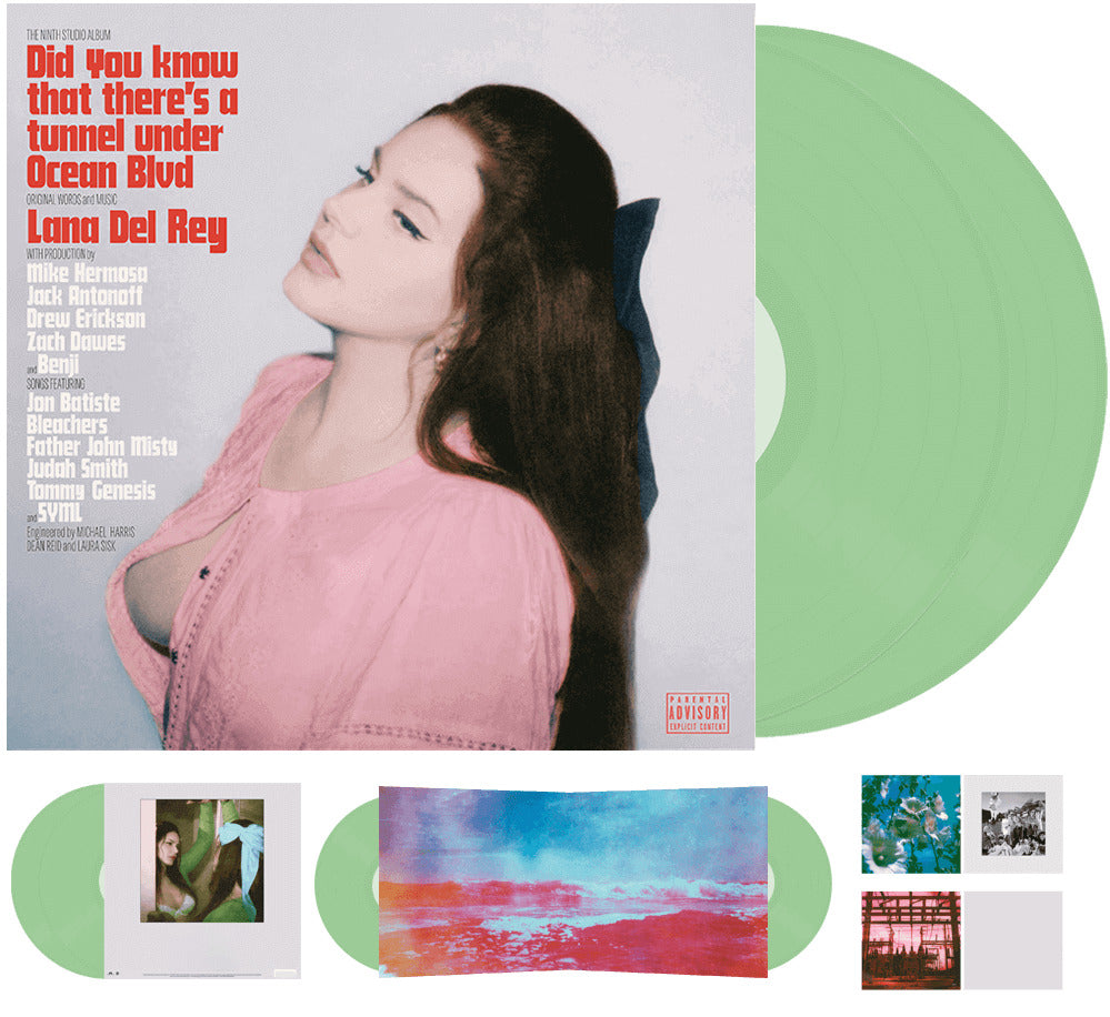 Lana Del Rey - Did You Know That There's A Tunnel Under Ocean Blvd (Green, 2LP, Alternative Artwork, 180gr)