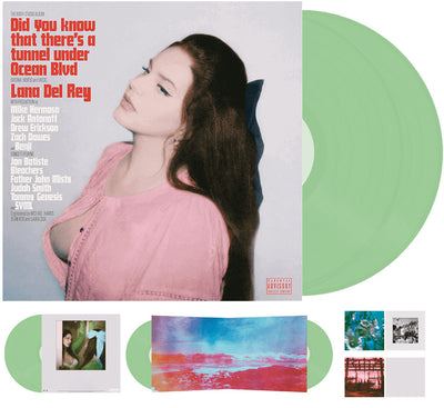 Lana Del Rey - Did You Know That There's A Tunnel Under Ocean Blvd (Green, 2LP, Alternative Artwork, 180gr)