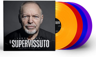 Rossi Vasco - Il Supervissuto (Giallo, Rosso, Blu, Viola, BOX, 4LP)
