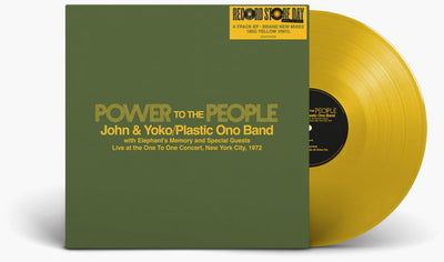 John Lennon - Power To The People, Live At New York City, 1972 (RSD 2025, 12", LTD, Yellow)