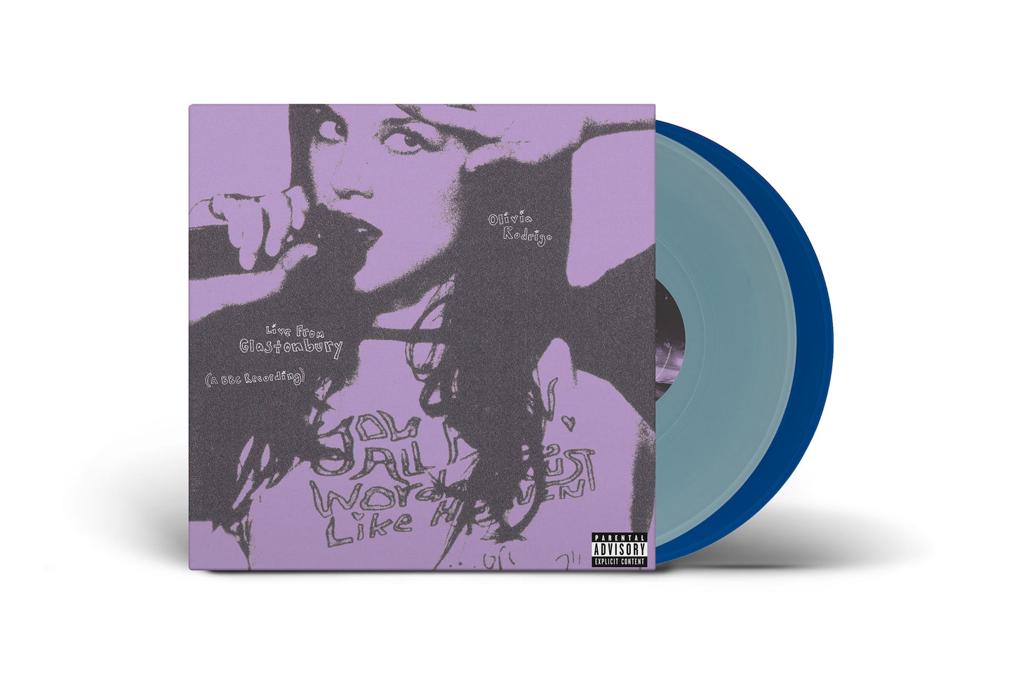 Olivia Rodrigo - Live From Glastonbury, A BBC Recording (2LP, Light Blue, Cobalt, 180gr)