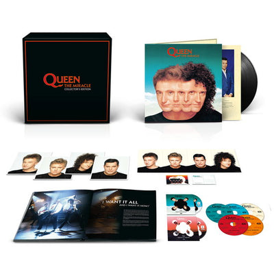Queen - The Miracle (Deluxe, LP, 5CD, Blu-Ray, DVD, 180gr, BOX)