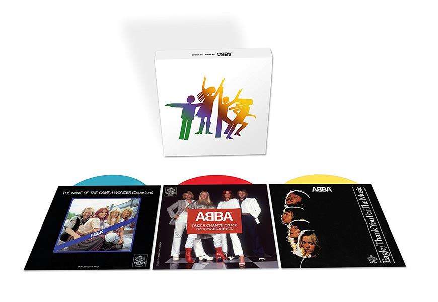 Abba - The Album The Singles (3x7", Blue Red Yellow, LTD, Numbered, BOX)