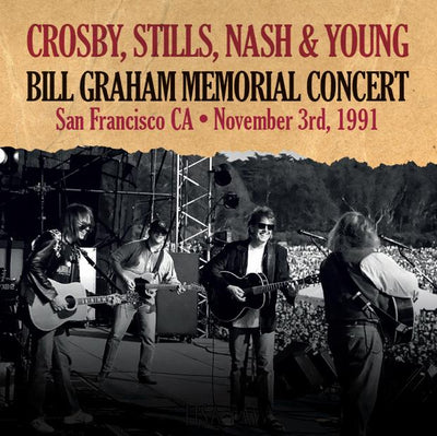 Crosby, Stills, Nash and Young - Bill Graham Memorial Concert San Francisco (November 3rd, 1991, 180gr)