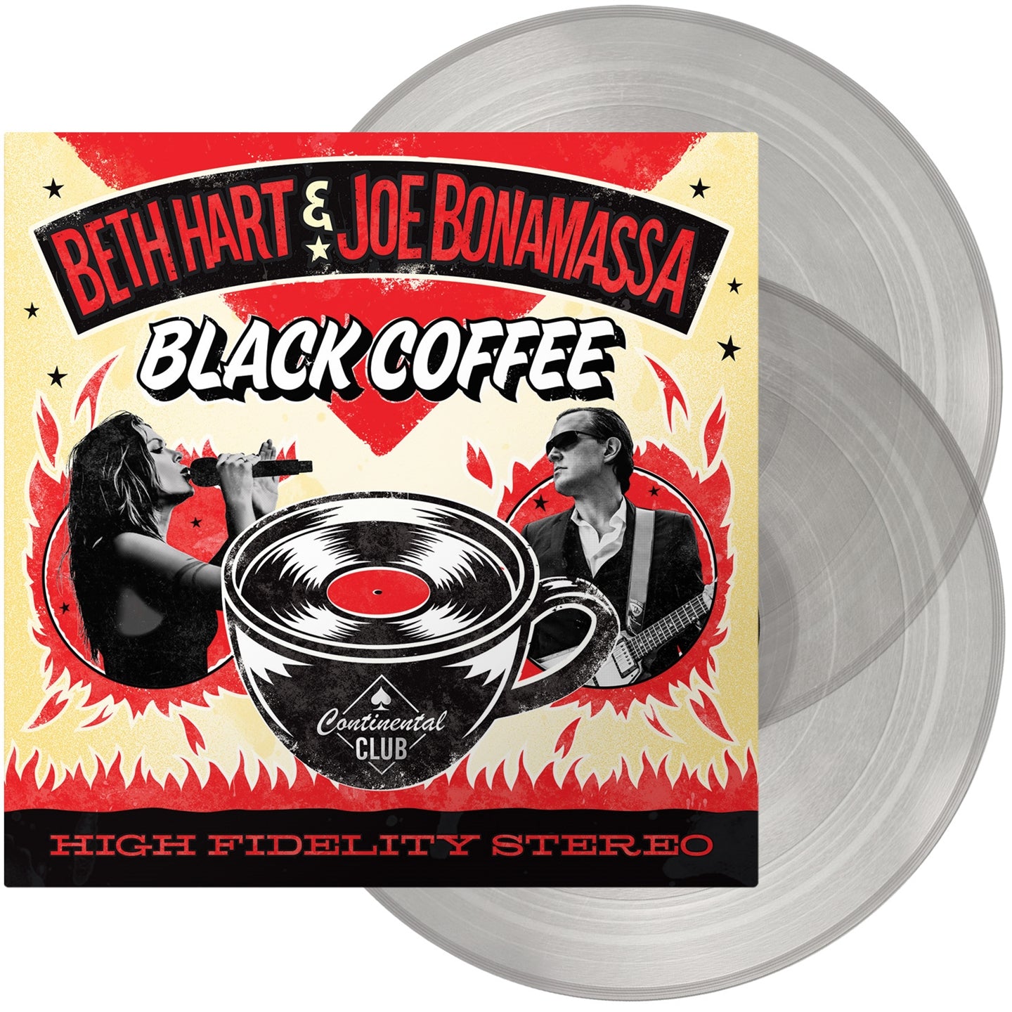 Joe Bonamassa/Beth Hart - Black Coffee (2LP, Transparent, 180gr)