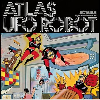 Actarus - Atlas Ufo Robot (Transparent Red, 180gr)