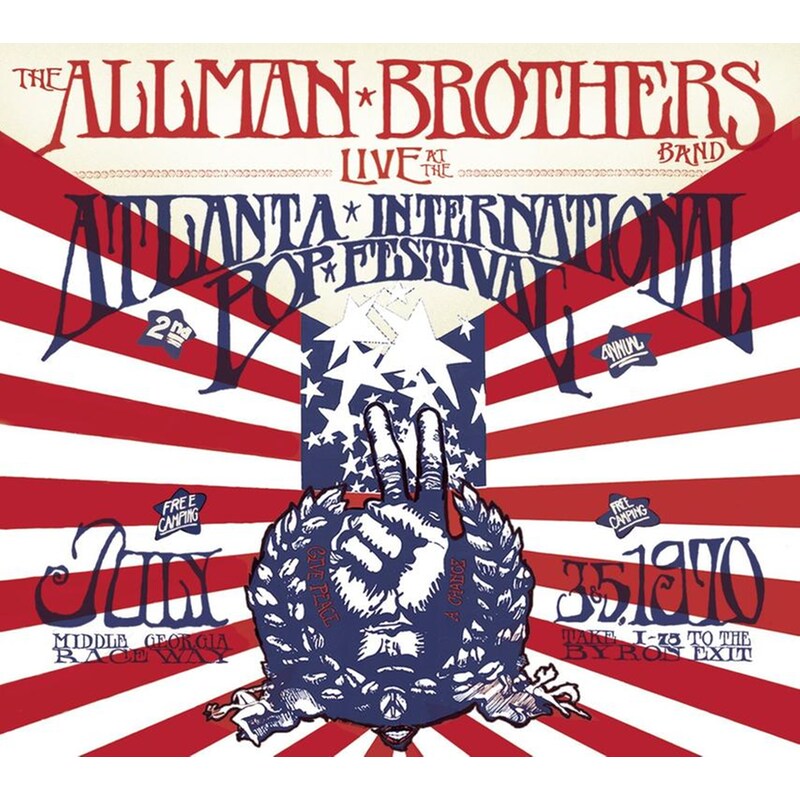 Allman Brothers Band - Live At The Atlanta Festival (RSD 2018, LTD, Numbered, 4LP, 180gr)