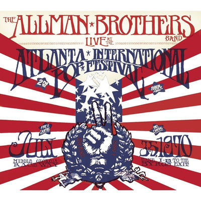 Allman Brothers Band - Live At The Atlanta Festival (RSD 2018, LTD, Numbered, 4LP, 180gr)
